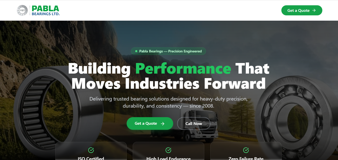 Bearing solutions